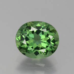 Apatita verde natural 1,72ct, corte oval, VS