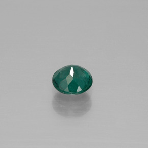 Apatita verde natural 0,54ct, corte redondo, VS