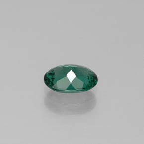 Apatita verde natural 0,76ct, corte oval, VS