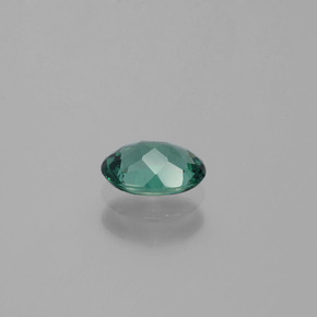 Apatita verde natural 0,54ct, corte oval, VS