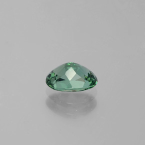 Apatita verde natural 0,82ct, corte oval, VVS-VS