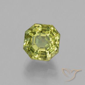 Apatita Verde Terroso Claro Natural 3.55ct, Corte Octógono / Esmeralda, VS