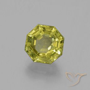 Apatita Luz verde Natural 2.82ct, Corte Octógono / Esmeralda, VS-SI