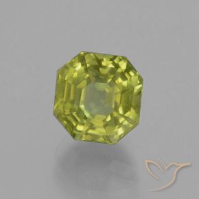 Apatita Luz verde Natural 4.14ct, Corte Octógono / Esmeralda, VS-SI