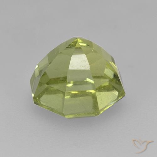 Apatita amarelo médio Natural 3.24ct, Corte Octógono / Esmeralda, VS