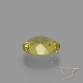 Apatita amarelo médio Natural 1.46ct, oval, VS
