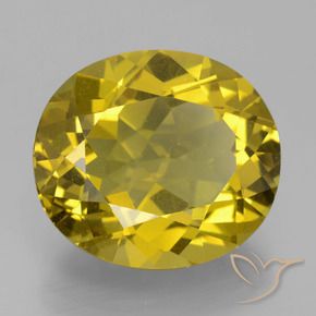 Apatita Amarelo acastanhado Natural 13.86ct, oval, VS