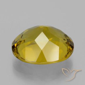 Apatita Amarelo acastanhado Natural 13.86ct, oval, VS