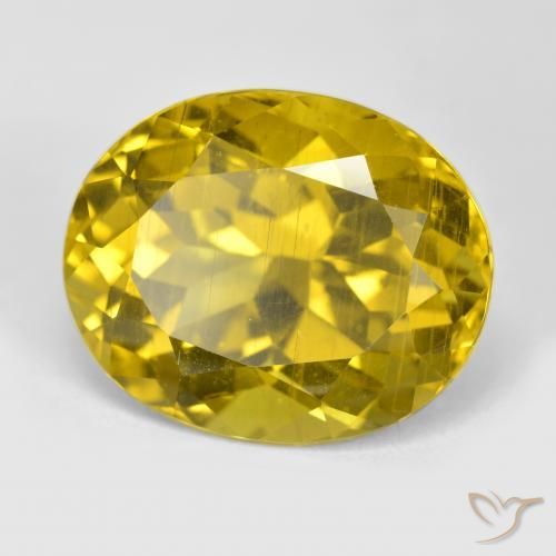 Apatita Amarelo Dijon Natural 14.76ct, oval, VS