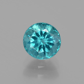 Apatita verde natural 1,14ct, corte redondo, VS