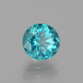 Apatita verde natural 1,14ct, corte redondo, VS