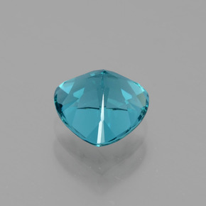 Apatita azul natural 1,27ct, trillion, VVS-VS