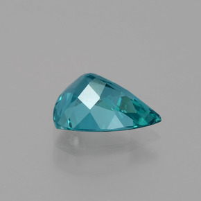 Apatita verde natural 0,95ct, trillion, VS