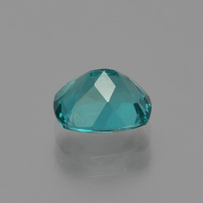 Apatita verde natural 1,31ct, almofada cortada, VS