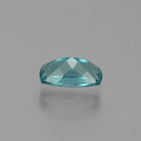 Apatita azul natural 1,91ct, almofada cortada, VS