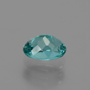 Apatita verde natural 1,35ct, corte oval, VS