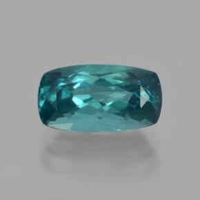 Apatita verde natural 2,88ct, almofada cortada, VS
