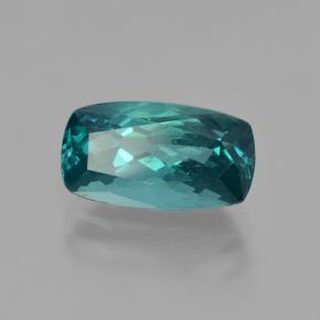 Apatita verde natural 2,88ct, almofada cortada, VS