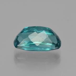 Apatita verde natural 2,88ct, almofada cortada, VS