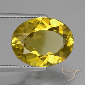 Apatita Amarelo Dijon Natural 7.88ct, oval, VS