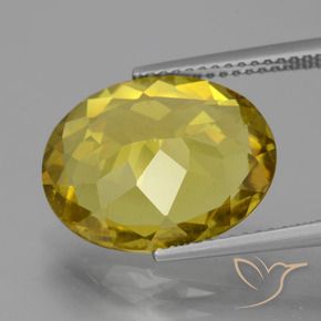 Apatita Amarelo Dijon Natural 7.88ct, oval, VS
