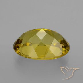 Apatita Amarelo escuro Natural 6.93ct, oval, VS