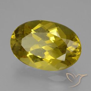 Apatita Amarelo acastanhado Natural 9.00ct, oval, VS