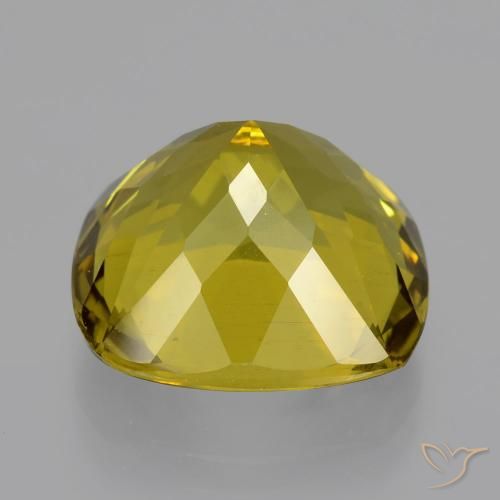 Apatita ouro amarelado Natural 13.71ct, Almofada, VS