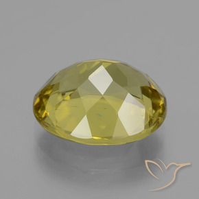 Apatita Amarelo acastanhado Natural 9.01ct, oval, VS