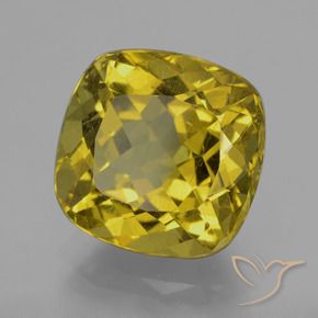 Apatita Amarelo Dijon Natural 10.14ct, Almofada, VS