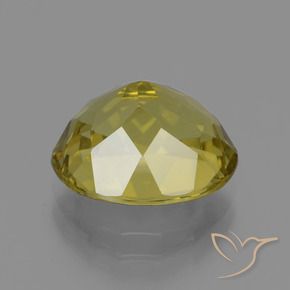 Apatita Amarelo acastanhado Natural 5.50ct, oval, VS