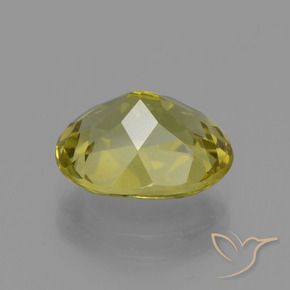 Apatita amarelo médio Natural 4.45ct, oval, VVS-VS