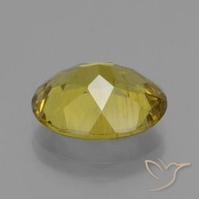 Apatita ouro amarelado Natural 5.50ct, oval, VS-SI