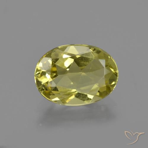 2.26ct Natural Amarelo Terroso Apatita, oval, VS