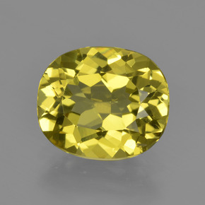 Apatita amarelo natural 3,33ct, corte oval, VS