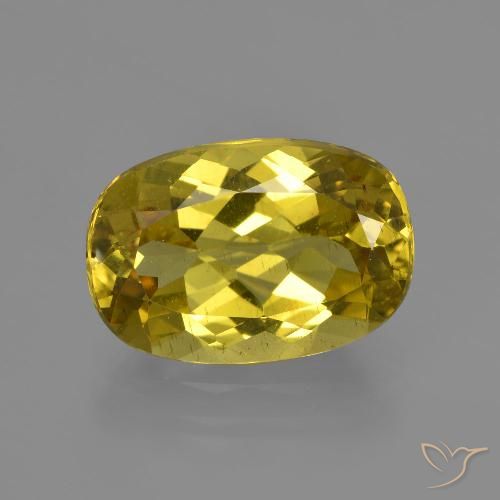 4.31ct Natural Outono Amarelo Apatita, oval, VS