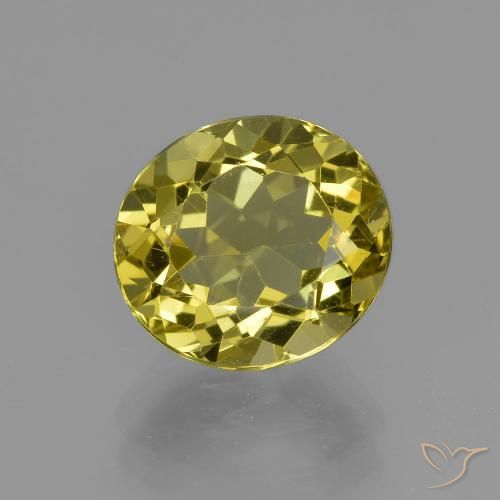3.43ct Natural Amarelo acastanhado Apatita, oval, VS