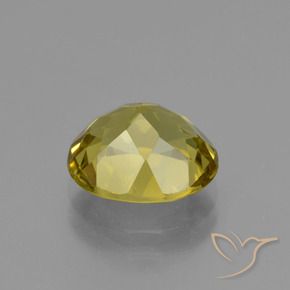Apatita Amarelo escuro Natural 2.89ct, oval, VS