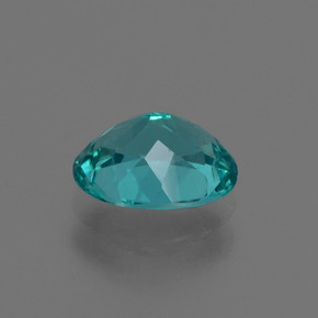Apatita Azul esverdeado Natural 1.44ct, Corte Oval, VS