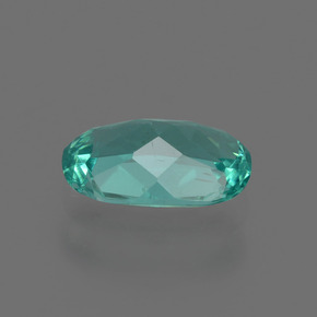Apatita verde natural 0,98ct, corte oval, VS