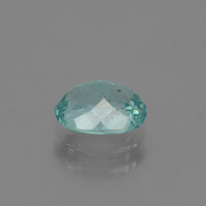 Apatita turquesa natural 1,02ct, corte oval, VS