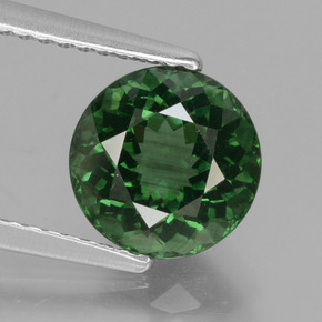 Apatita verde natural 2,31ct, corte redondo, VS