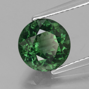 Apatita verde natural 2,31ct, corte redondo, VS
