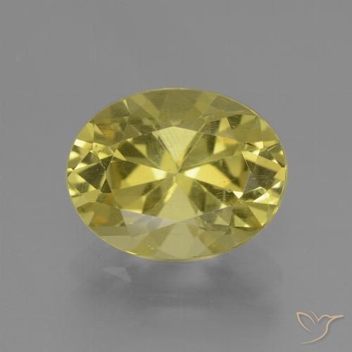 2.54ct Natural Amarelo claro Apatita, oval, VS