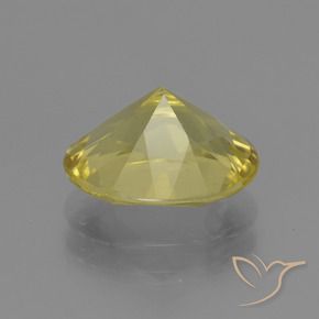 Apatita Amarelo claro Natural 2.54ct, oval, VS