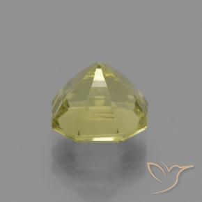 Apatita Amarelo esverdeado Natural 3.42ct, Corte Octógono / Esmeralda, VS