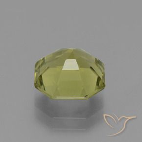 Apatita Amarelo verde Natural 3.21ct, Corte Octógono / Esmeralda, VVS-VS