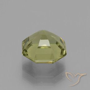 Apatita Amarelo verde Natural 3.36ct, Corte Octógono / Esmeralda, VS