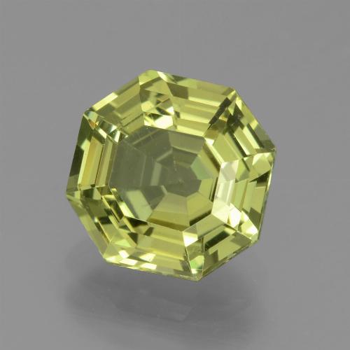 Apatita amarelo médio Natural 2.43ct, Corte Esmeralda, VS