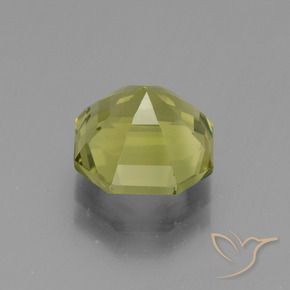 Apatita amarelo médio Natural 3.30ct, Corte Octógono / Esmeralda, VVS-VS